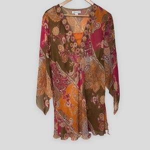 ColdWater Creek Sheer Tunic Size 2X